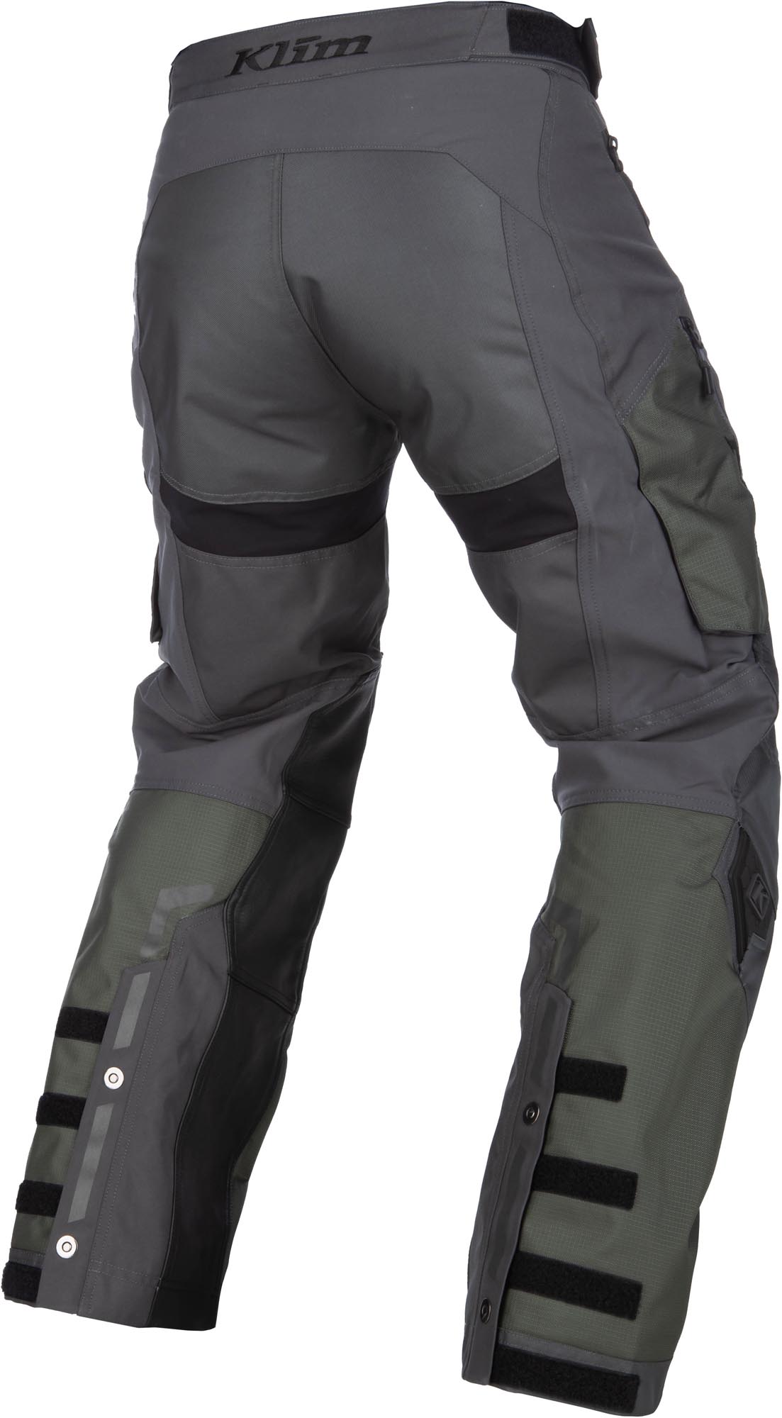 Klim Dakar Motocross bukser sort/antracit/grøn 36 Lang Figur 2