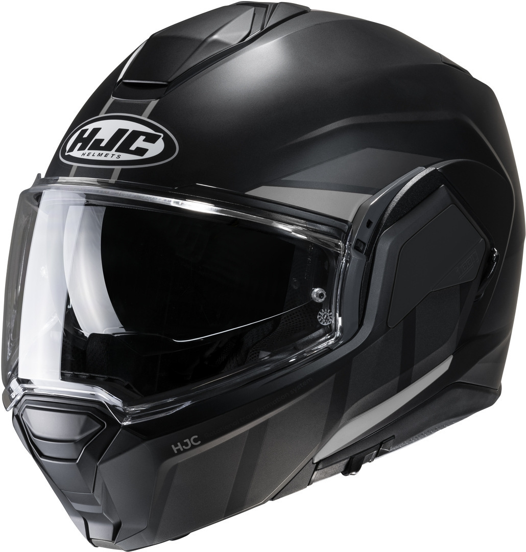 HJC i100 Beis Cască Negru/gri L (58/59) Figura 1