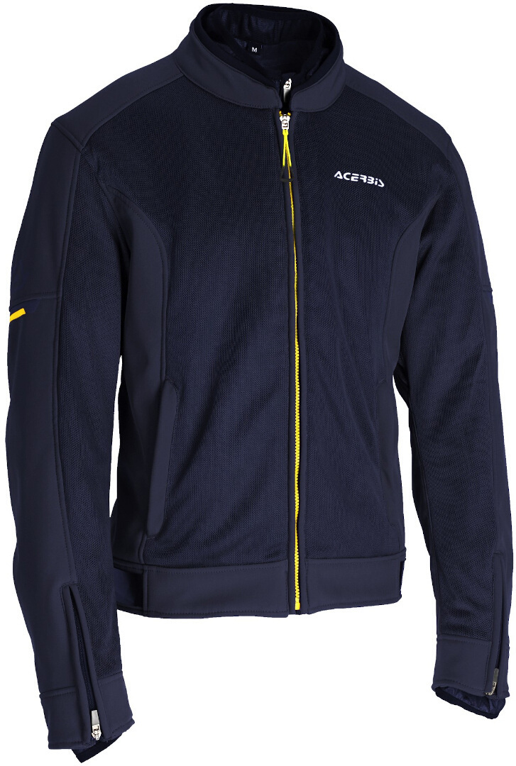 Acerbis Gordon waterproof Motorcycle Textile Jacket blue/yellow M Figure 1
