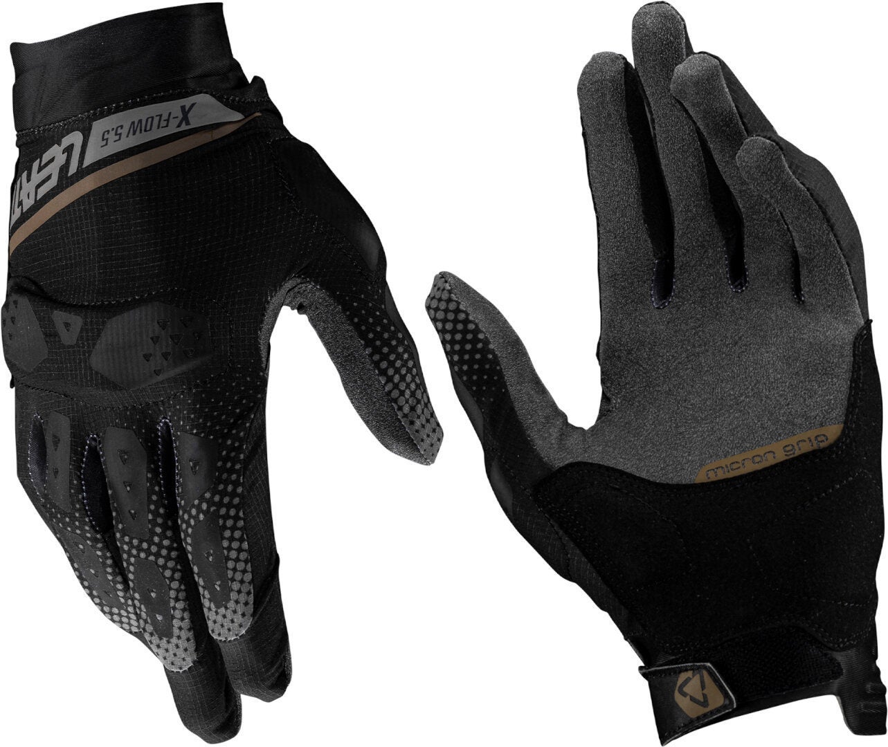 Leatt ADV X-Flow 5.5 Short Motorcykel handsker Sort 2XL Figur 1