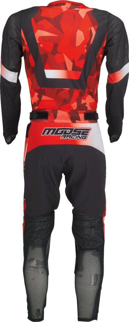 Moose Racing Sahara 2022 Motocross Jersey rot/schwarz M Abbildung 3