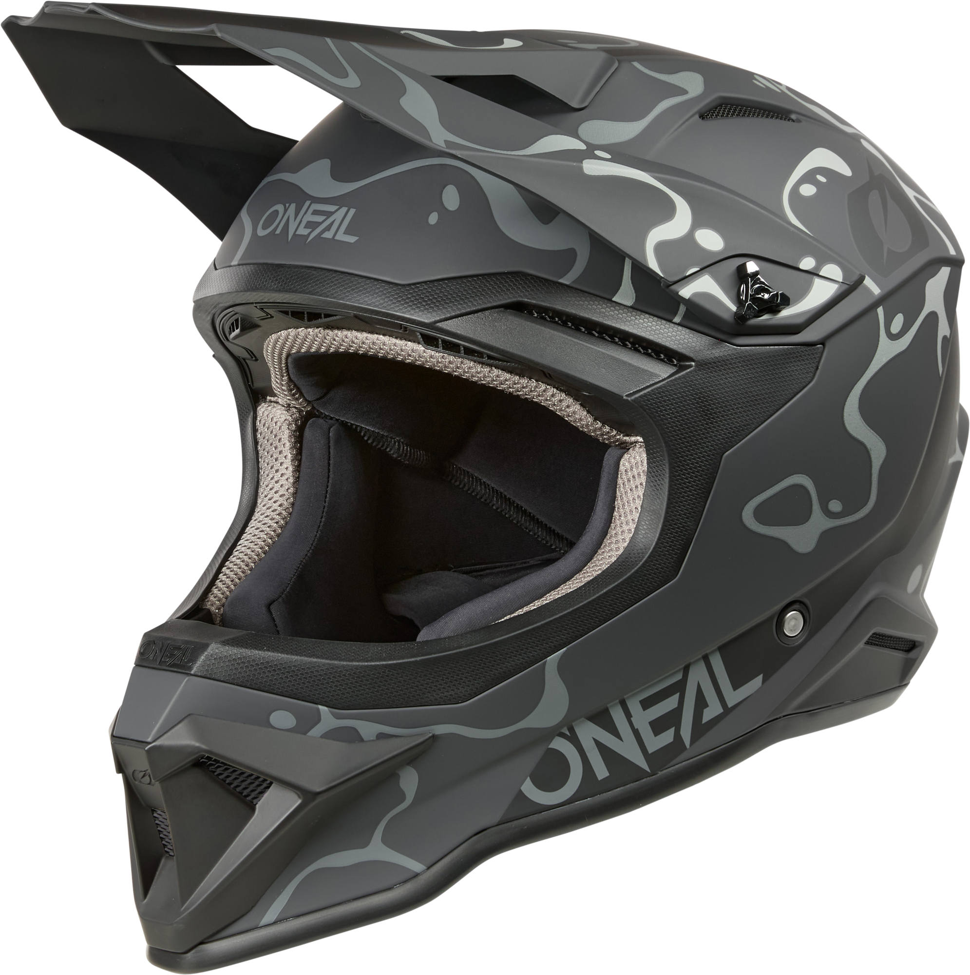Oneal 1SRS SPLASH Motocross hjelm sort/grå M (57/58) Figur 1