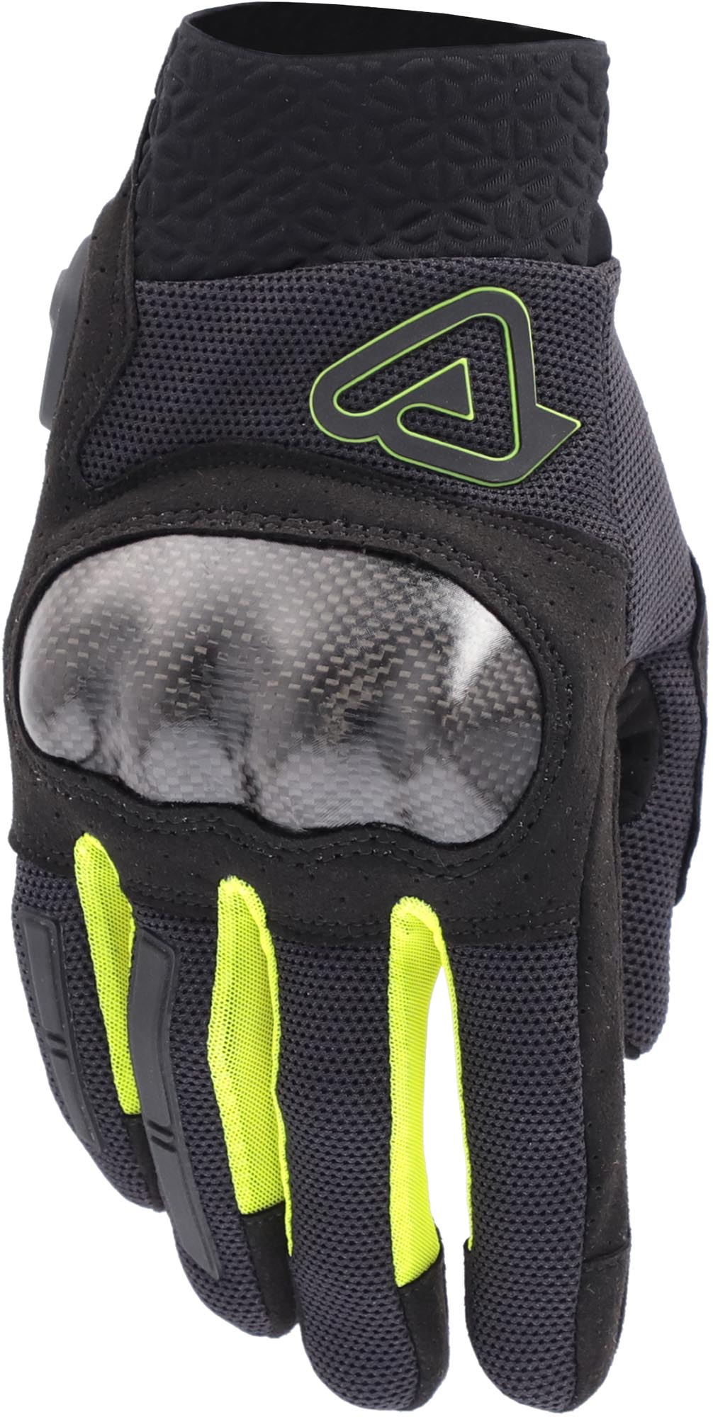 Acerbis Ramsey My Vented Pro Mesh Motorrad Handschuhe schwarz/gelb M Abbildung 4