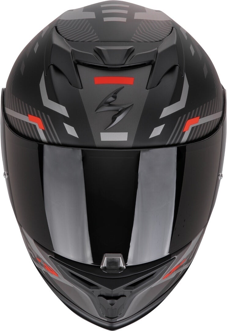 Scorpion EXO-520 Evo Air Ranka Casco nero opaco/grigio/rosso L (59/60) Figura 3