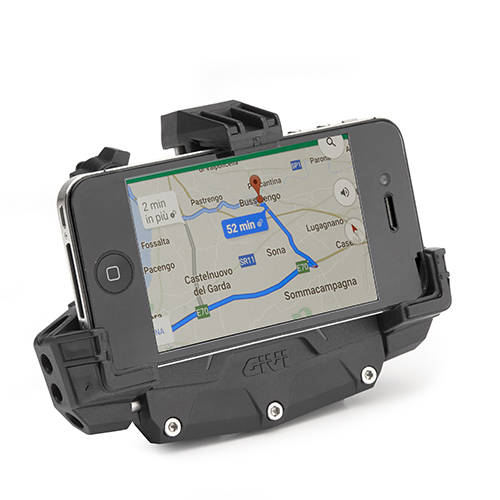 GIVI Universal Navi Halterung für Smartphone für Lenker mit Rohr-Durchmesser von 8 bis 35 mm Figur 2