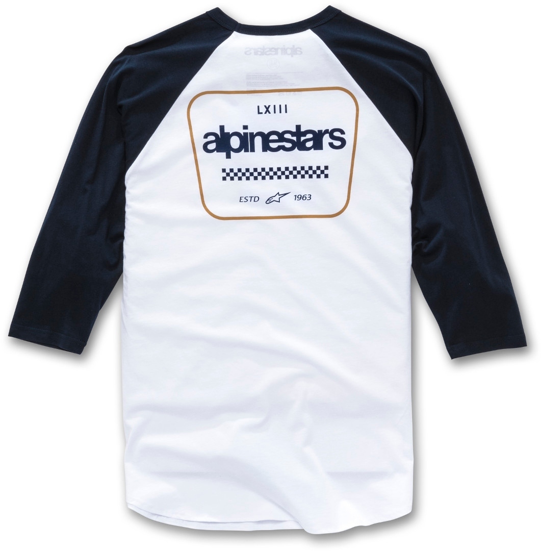Alpinestars Prime Longsleeve weiß/blau L Abbildung 2