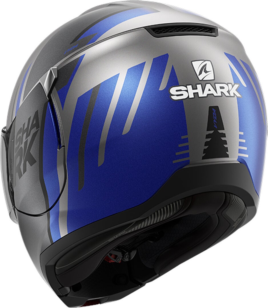 Shark Evojet Vyda Mat Klapphelm grau/blau L (59/60) Abbildung 5