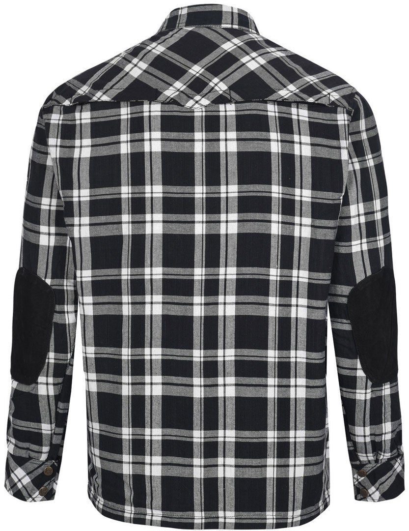 Bores Lumberjack Premium Camicia da moto Bianco/nero 9XL Figura 3