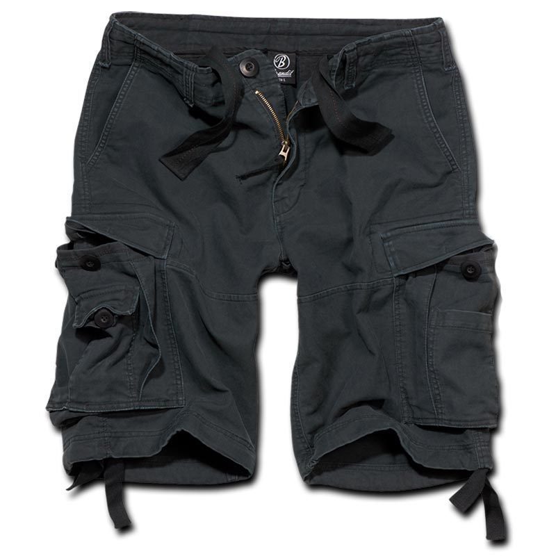 Brandit Men's Black Vintage Classic Shorts