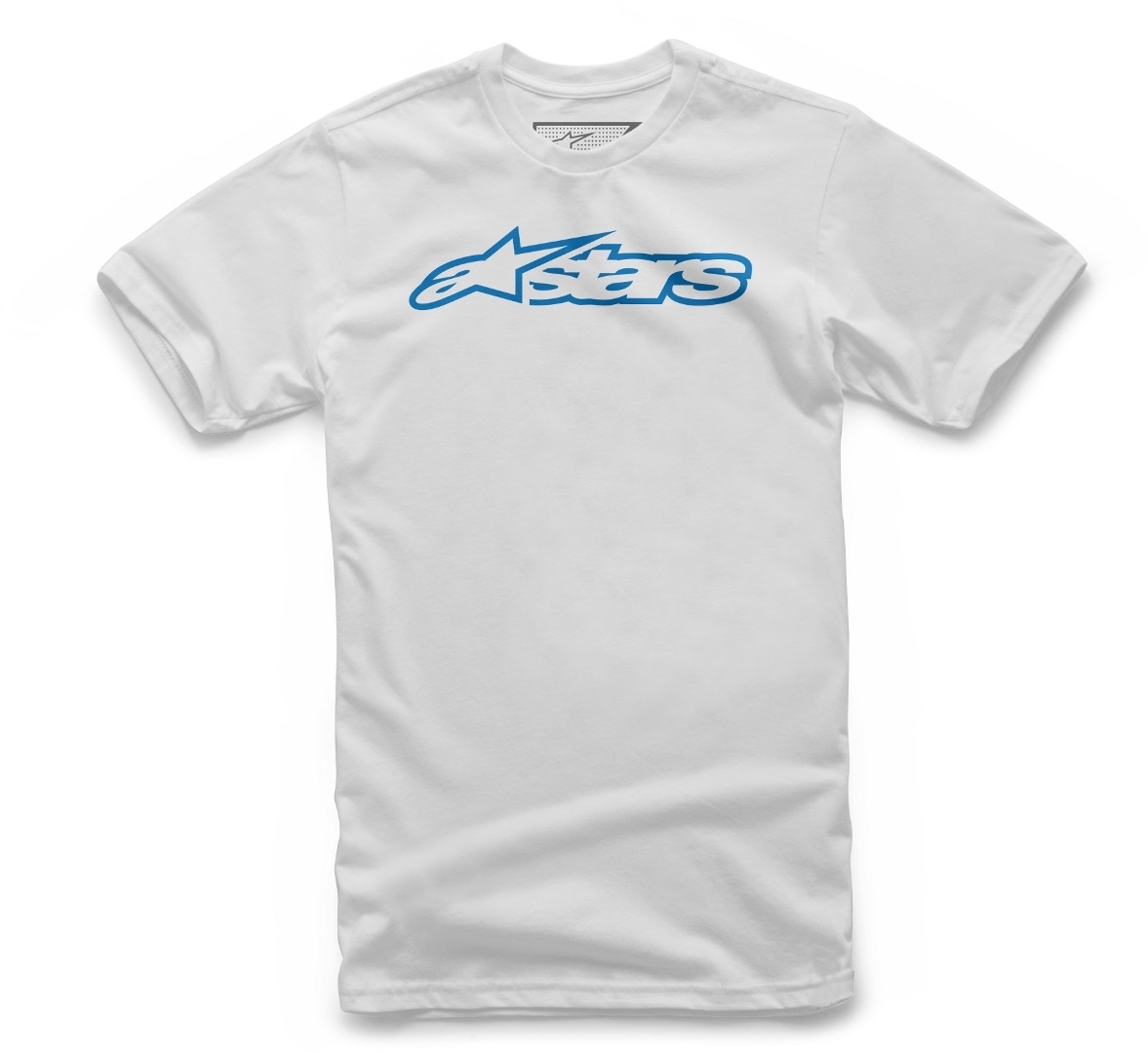 Alpinestars Blaze Tee Tricou pentru copii Alb/Albastru XS Figura 1