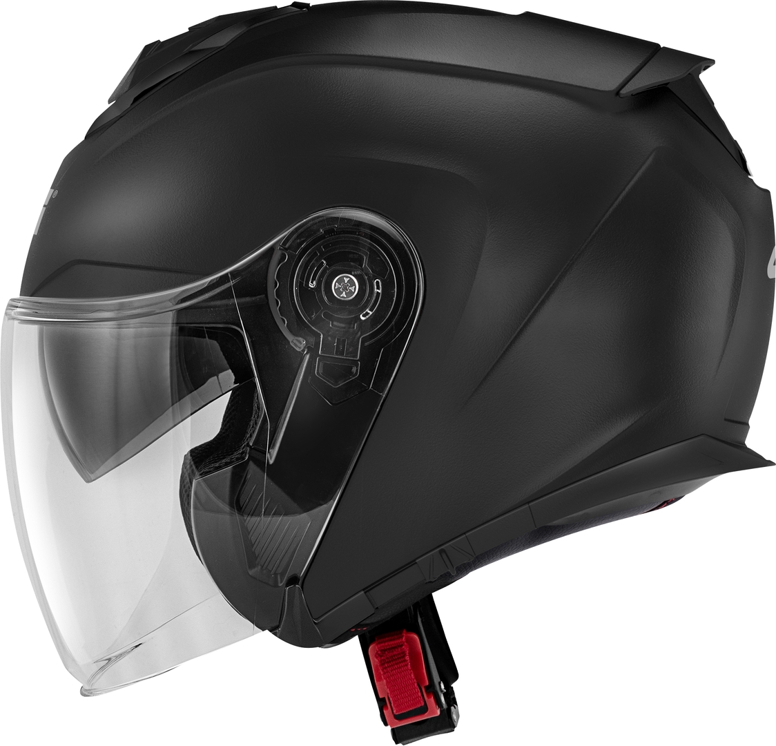GIVI X.25 Basic Solid Casco a reazione nero opaco M Figura 2
