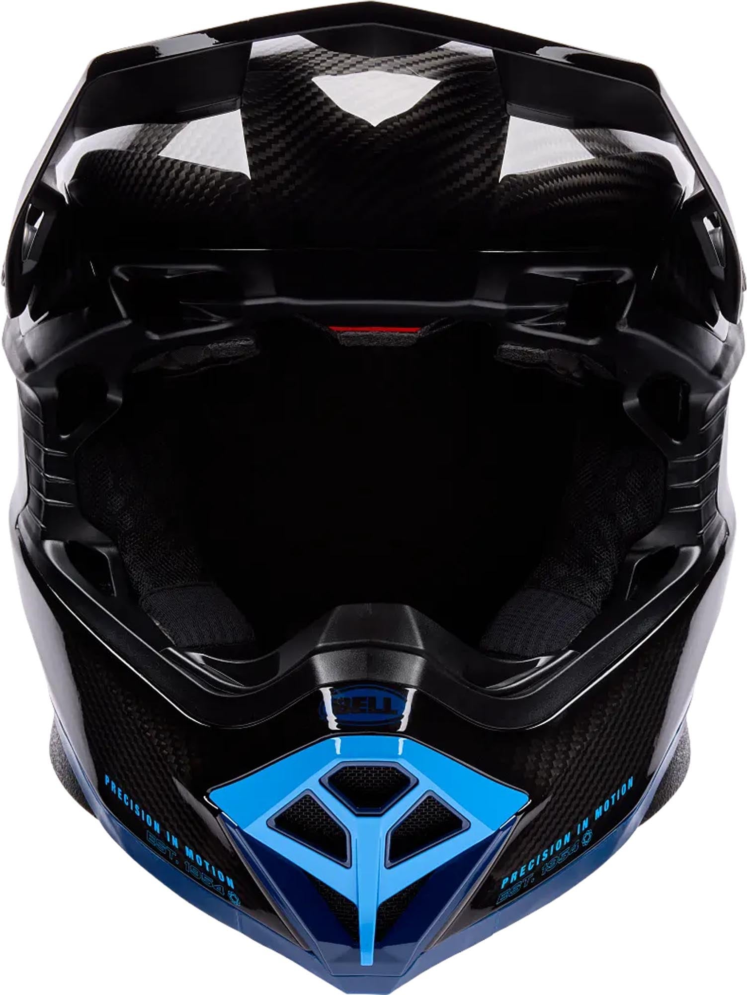Bell Moto-10 Spherical Strike Motocross Helm blau S (55/56) Abbildung 3