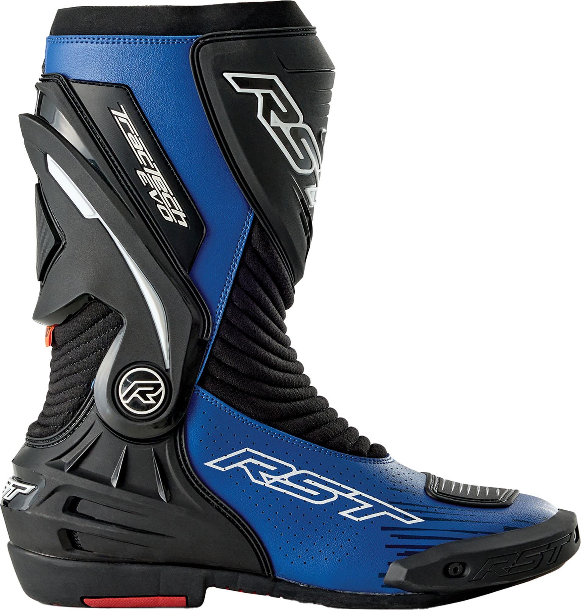 RST Tractech Evo D3O geperforeerde motorlaarzen zwart/blauw 46 Figuur 1