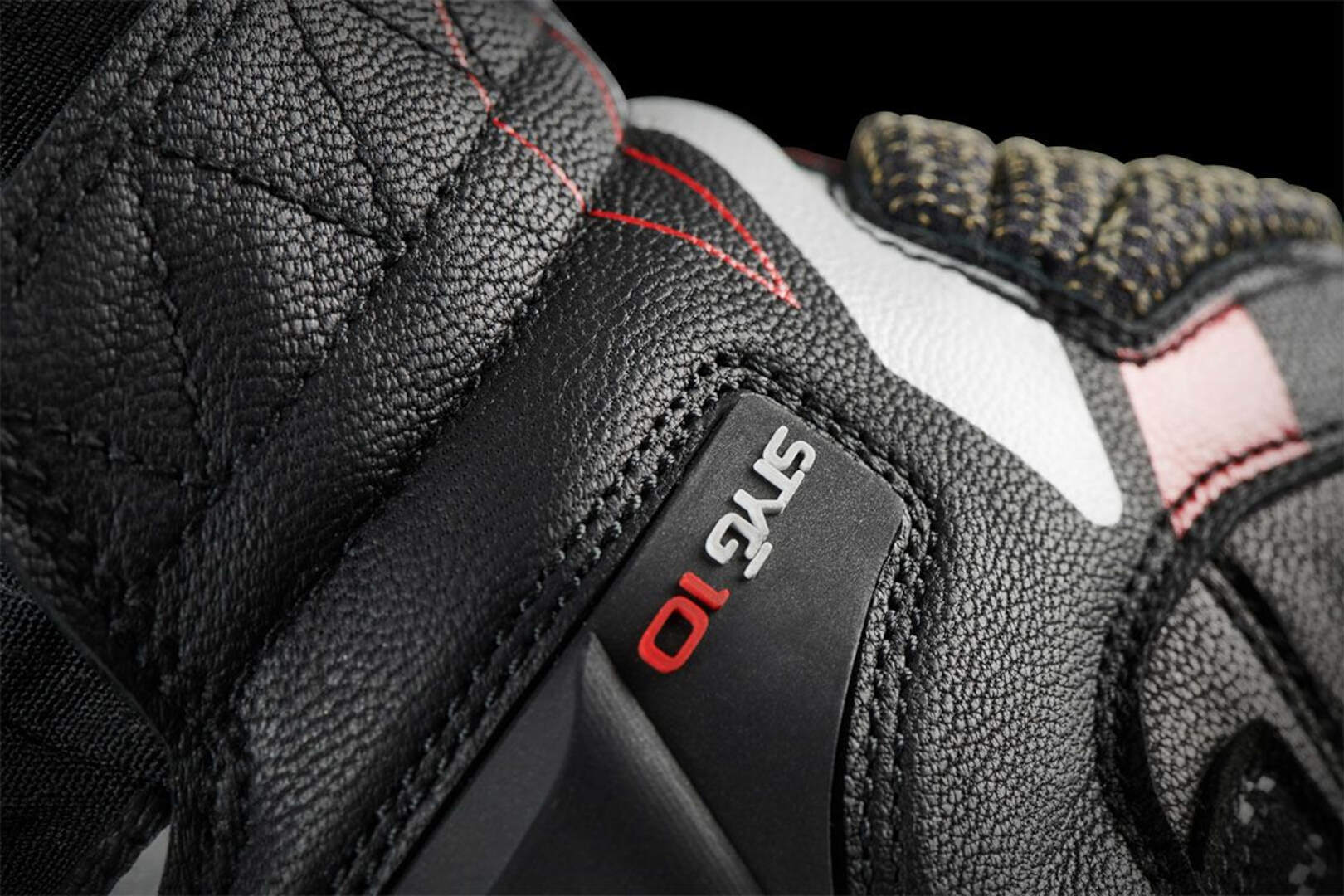 Furygan Styg 10 Motorcycle Gloves black/white/red M Figure 5