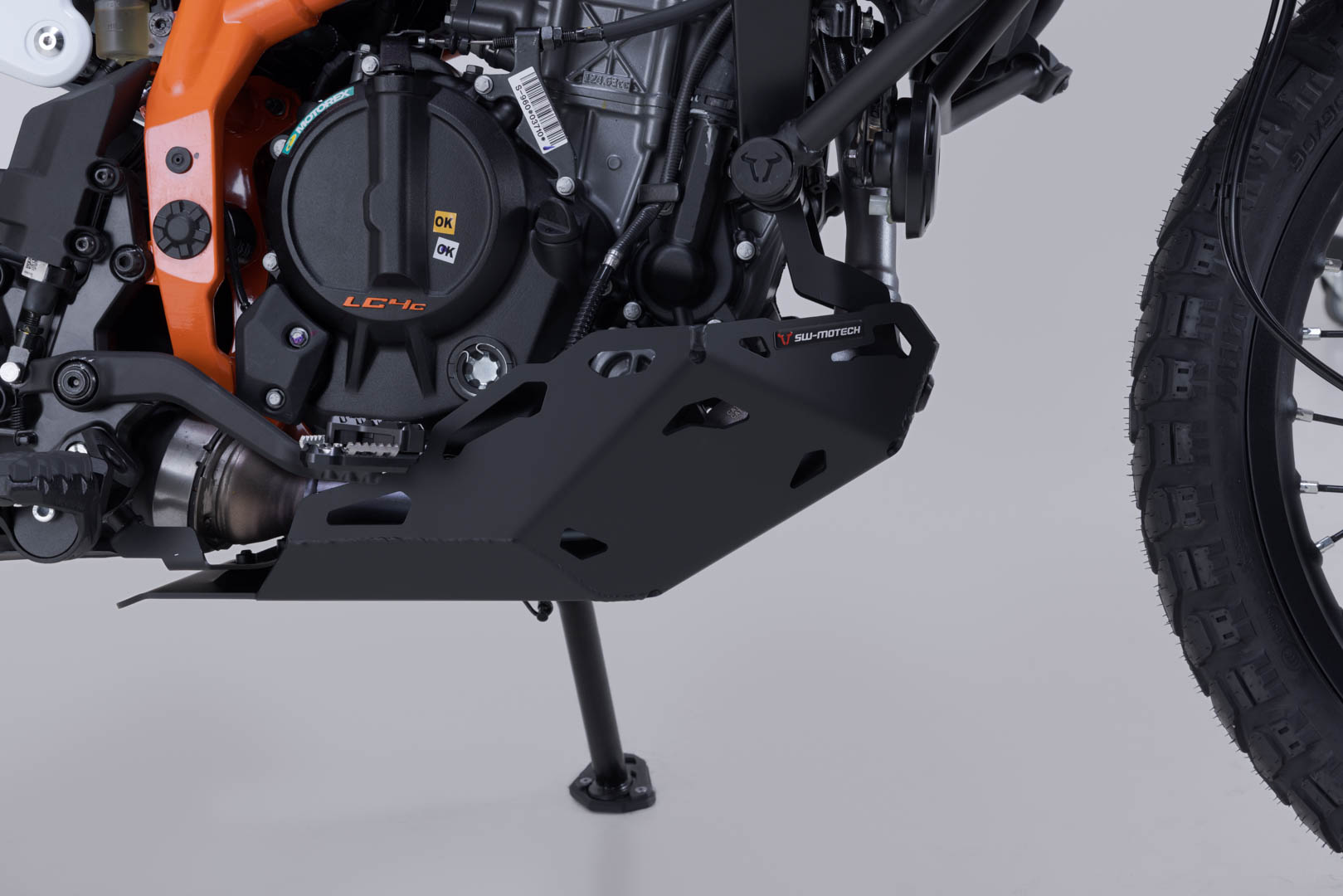 SW-Motech motorskydd - svart. KTM 125/250/390-modeller (25-). Figur 4