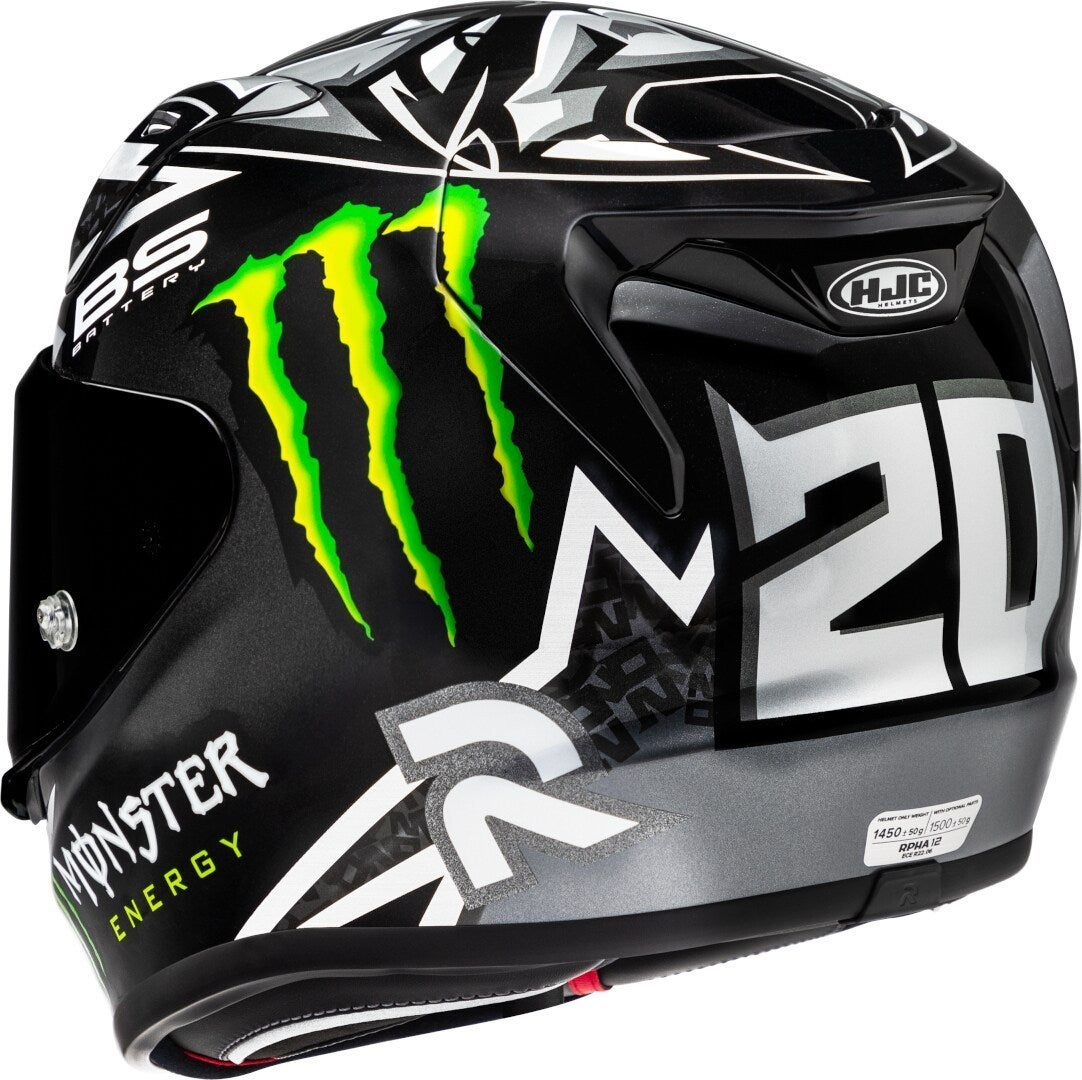 HJC RPHA 12 Quartararo Replica Black Helm XL (60/61) Abbildung 3