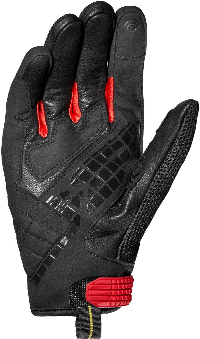 Spidi G-Carbon Motorcykel handsker sort/rød S Figur 3