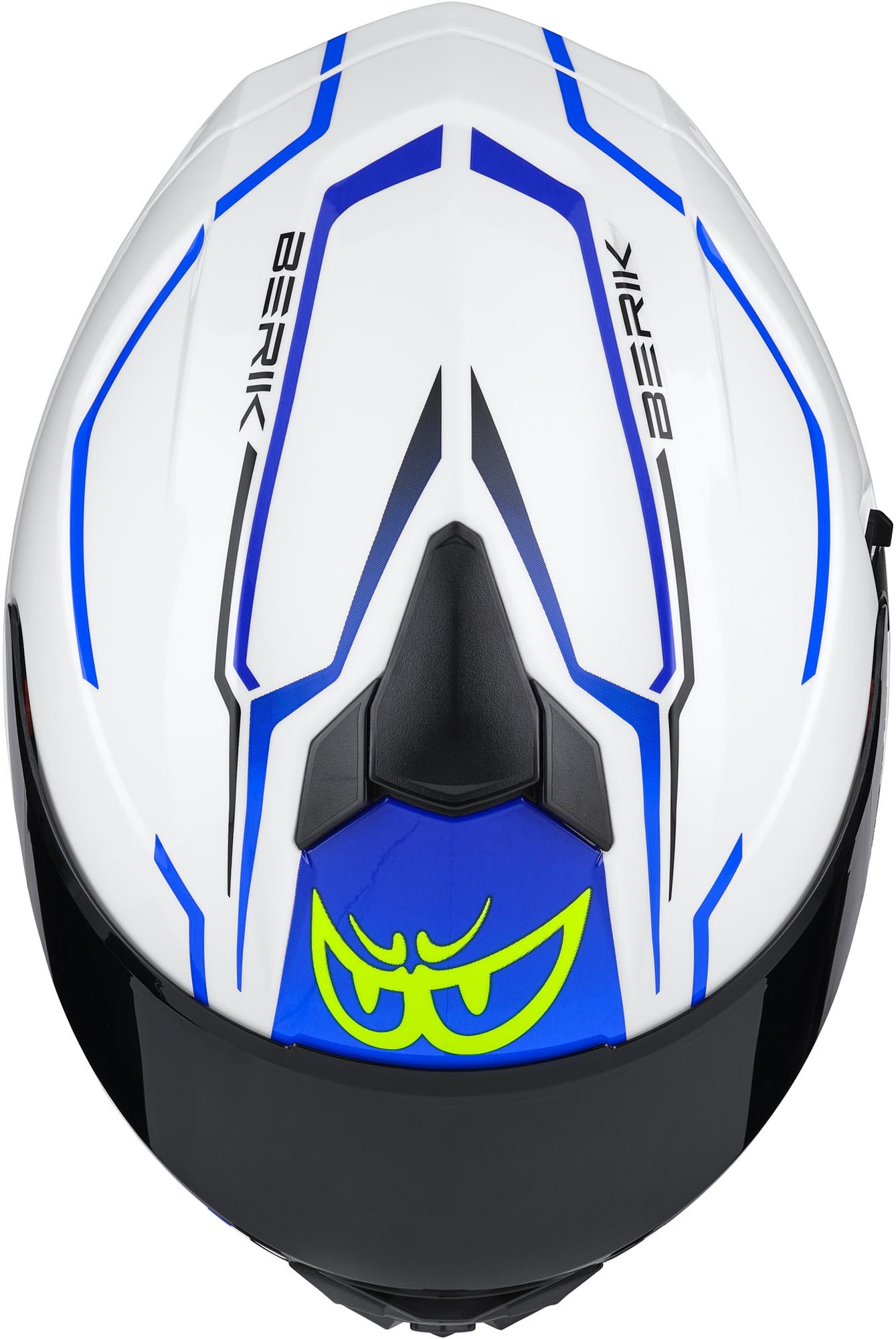 Berik FF869 Arok Helm wit/blauw/geel S Figuur 6