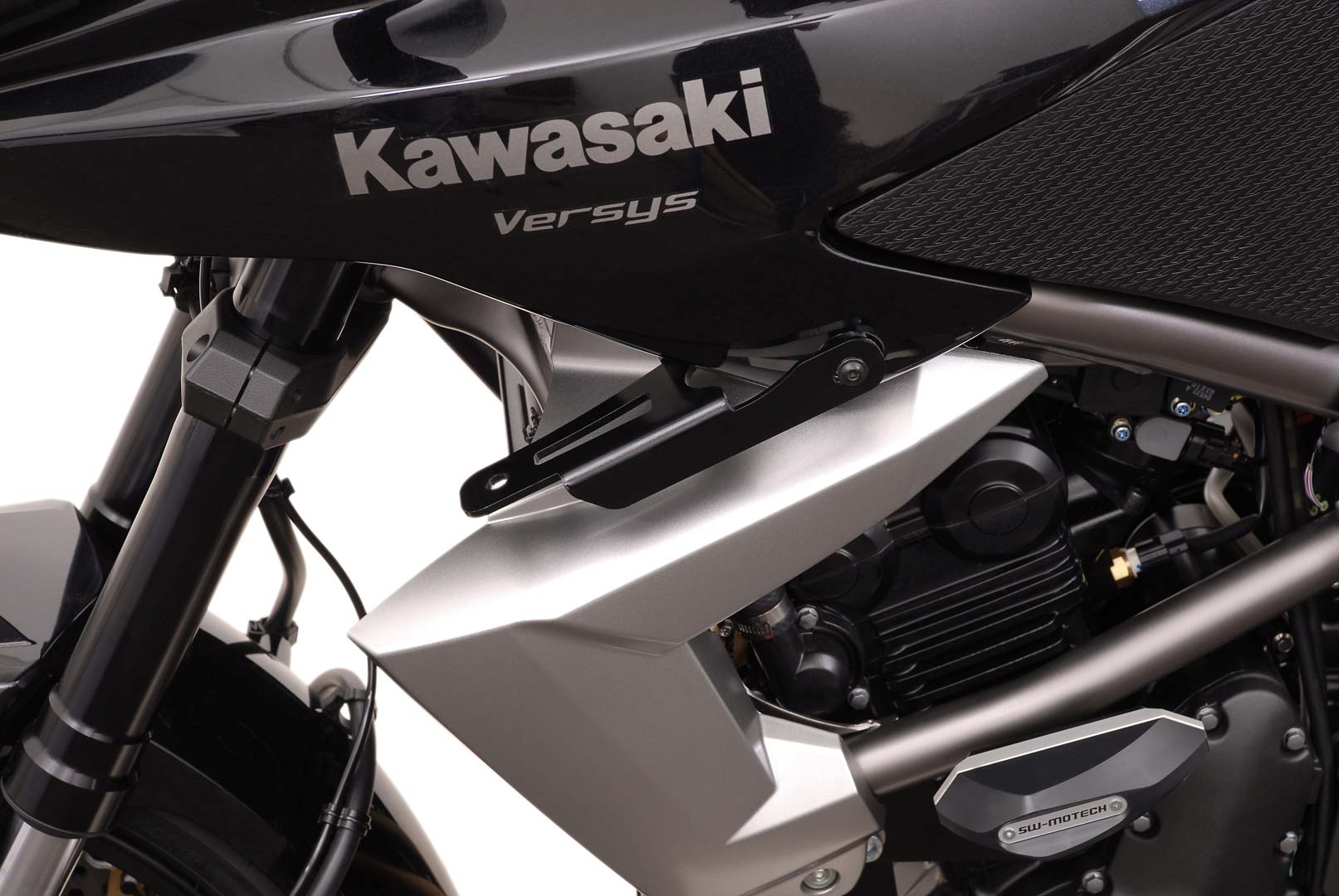 SW-Motech Suporte de luz - Preto. Kawasaki Versys 650 (09-14). Figura 5