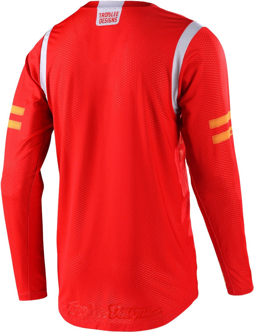 Troy Lee Designs GP Air Roll Out Motorcross Jersey rood/wit XL Figuur 2
