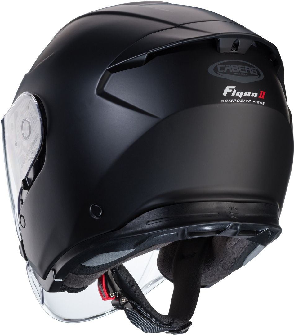 Caberg Flyon II Jet hjelm Black Matt S (55/56) Figur 2