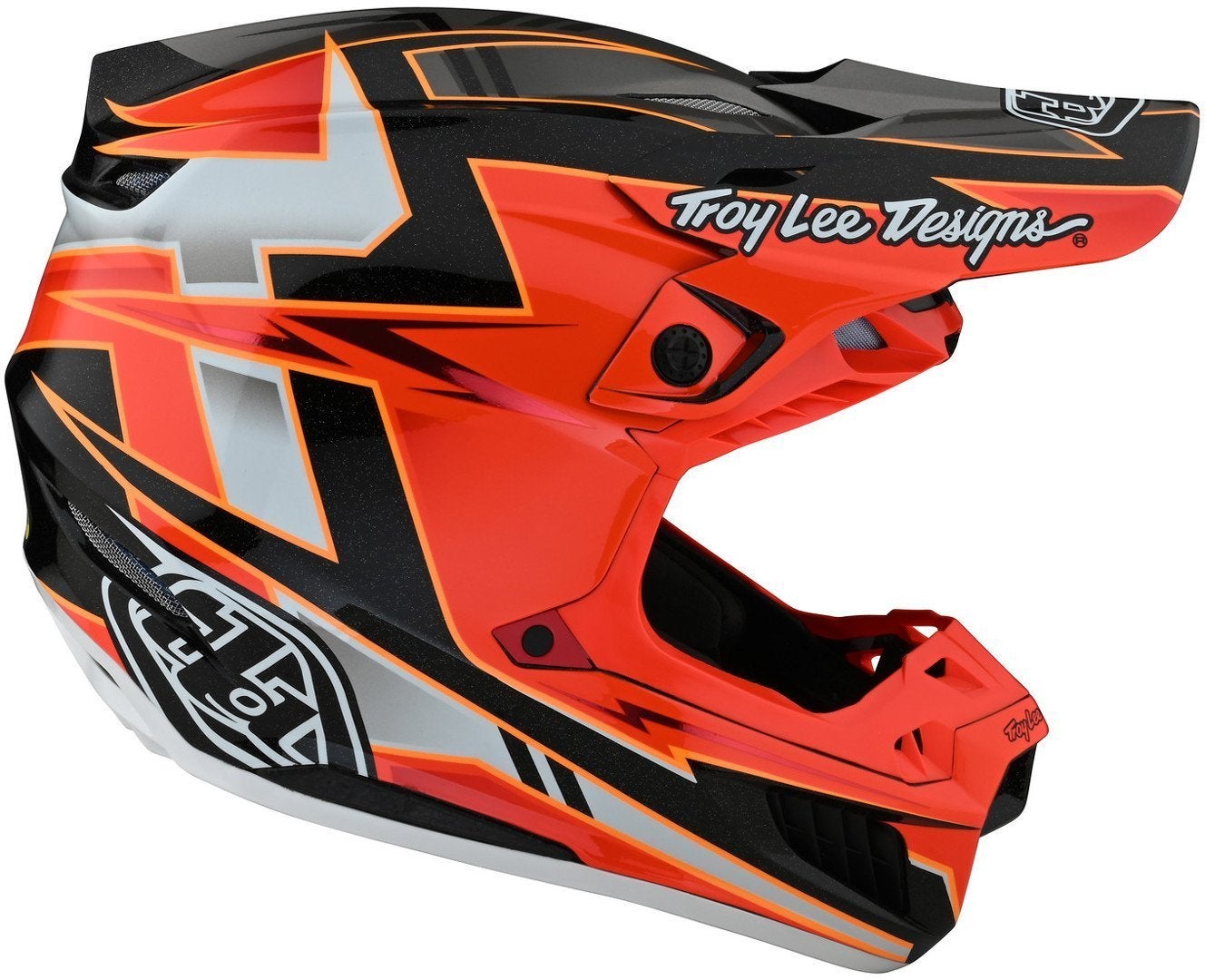 Troy Lee Designs SE5 Graph Casque de motocross Rouge/Noir M (57/58) Figure 4