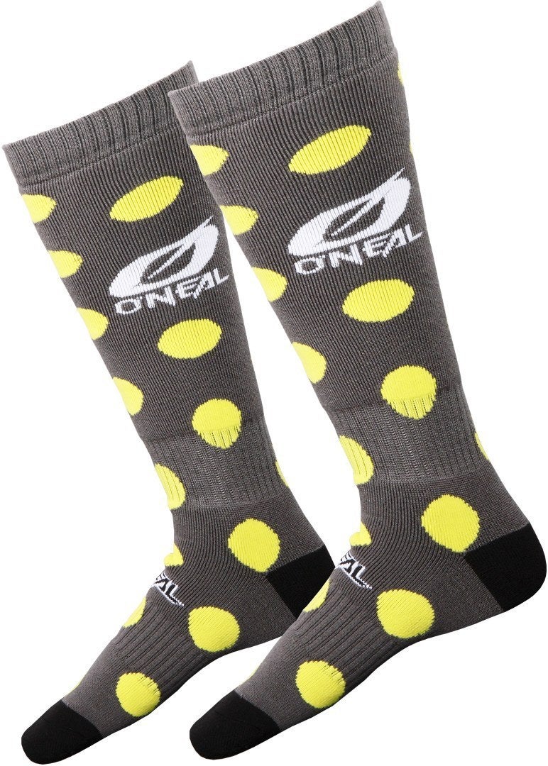 Oneal MX Candy Motocross Meias cinza/amarelo Figura 2