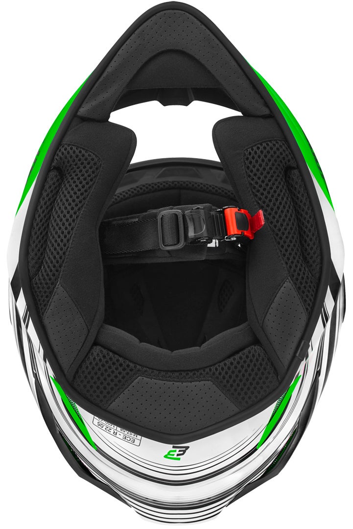 Bogotto V151 Wild-Ride Casco Verde/Nero/Bianco M Figura 4