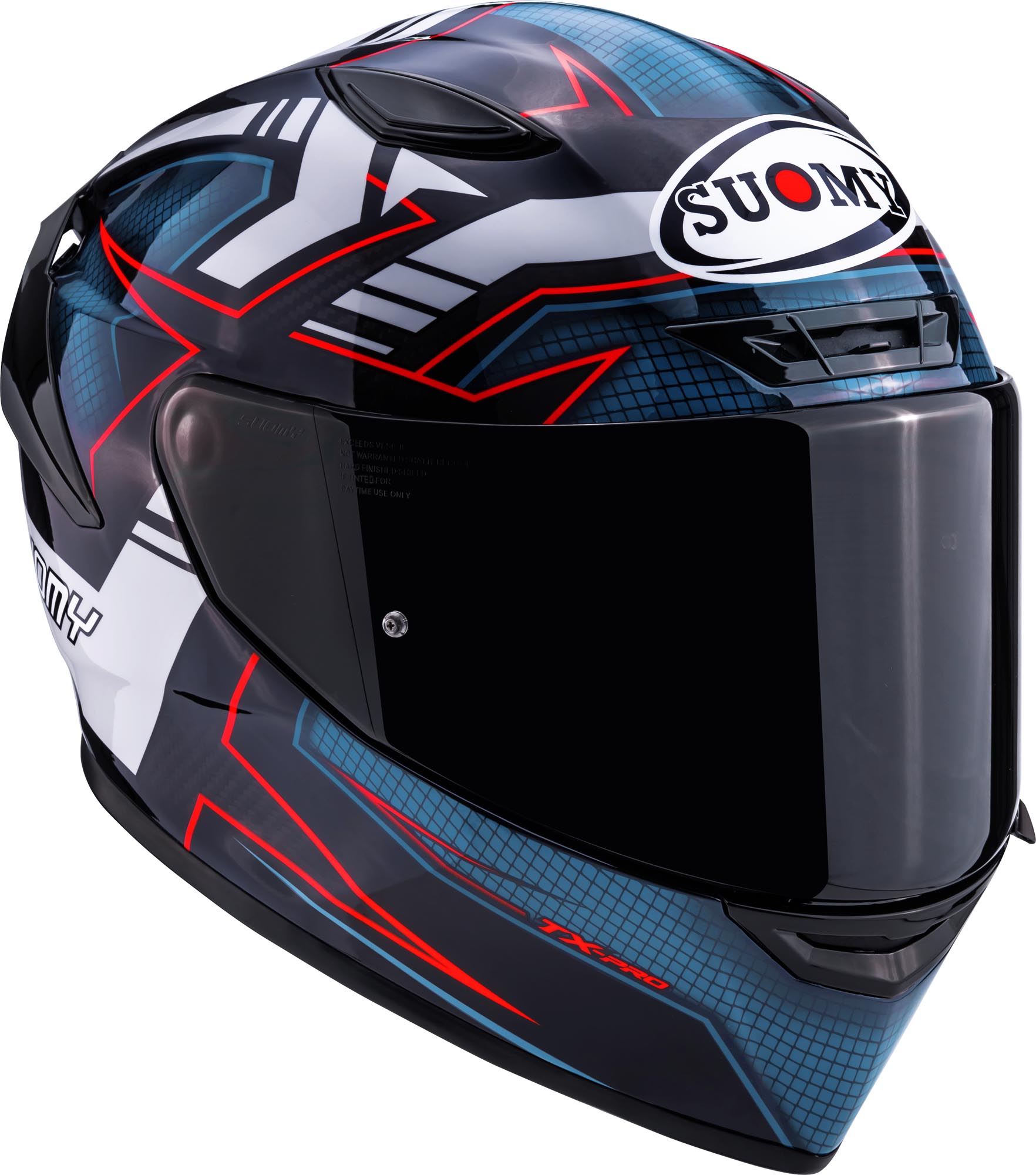 Suomy TX-Pro Flawless Capacete azul escuro/branco L (59/60) Figura 7