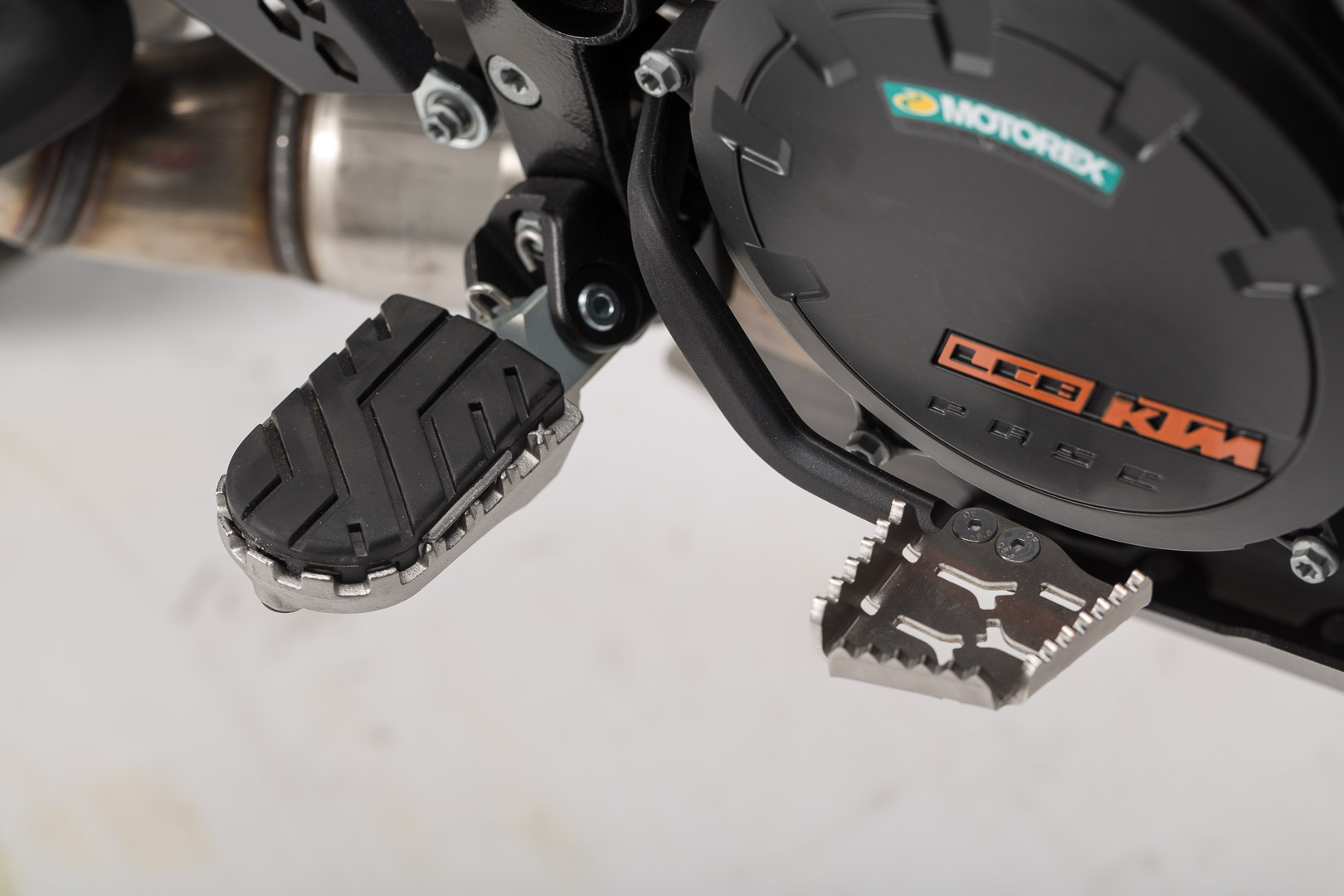 SW-Motech Expansion pentru pedala de frână - Argintiu. Modele KTM. Figura 3