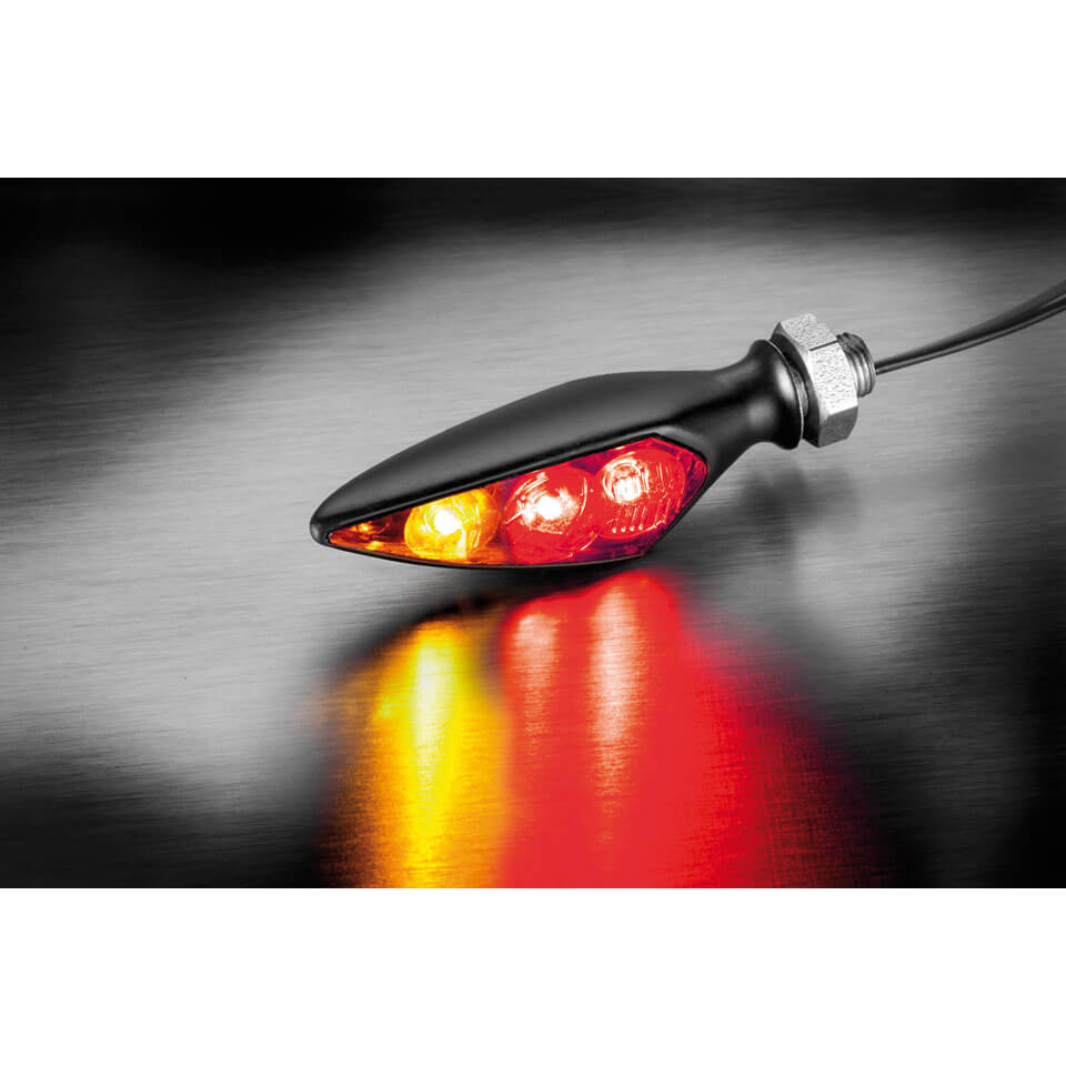 Kellermann 3in1 spate, lumină de frână, unitate de semnalizare Rhombus S DF Dark Stânga din spate Figura 2