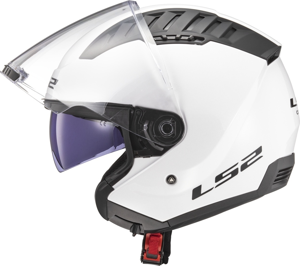 LS2 OF600 Copter Casco Jet Bianco M (57/58) Figura 5
