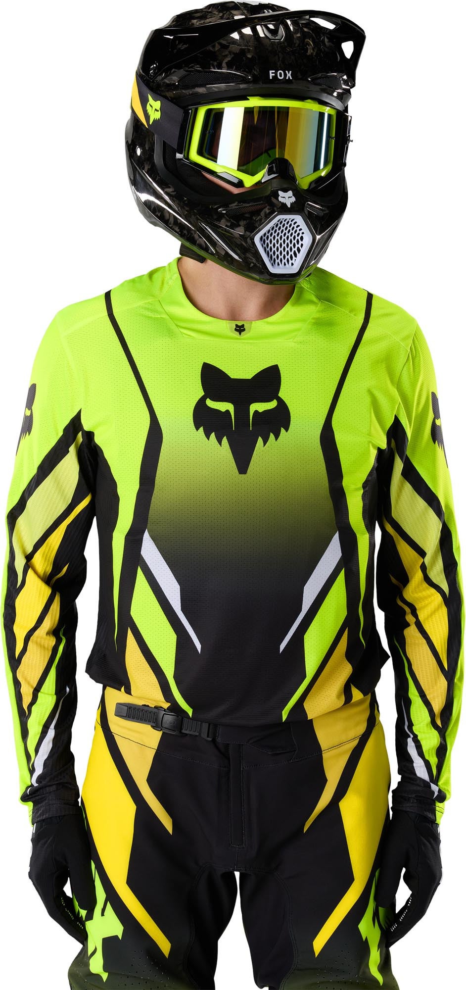 FOX 360 Foundry Maglia Motocross giallo/nero 2XL Figura 3