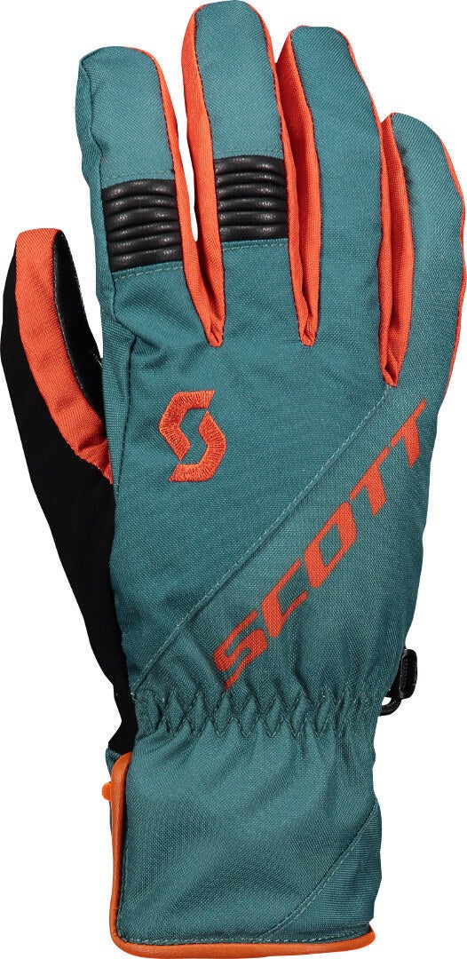 Scott Arctic GTX Luvas Snowmobile Laranja/Verde XL Figura 1