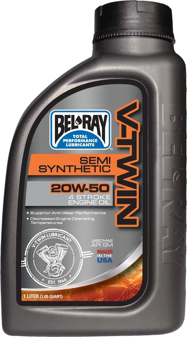 Bel-Ray V-Twin 20W-50 Ulei de motor 1 litru Figura 1