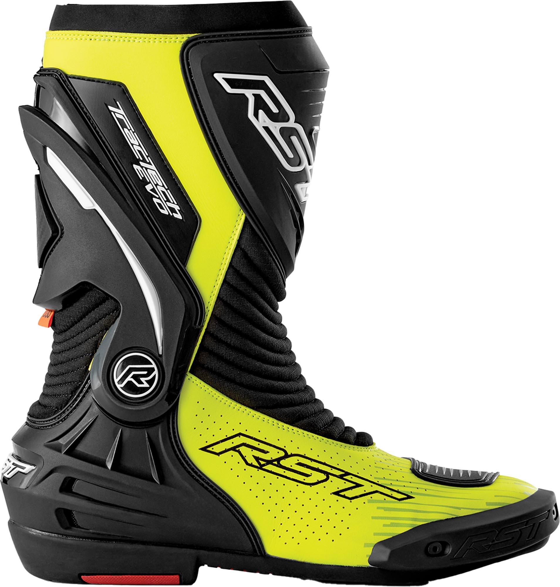 RST Tractech Evo D3O Bottes de moto perforées noir/jaune néon 46 Figure 1