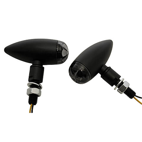 HIGHSIDER LED Blinker MICRO-BULLET svart Figur 1 HIGHSIDER LED Blinker MICRO-BULLET svart Figur 1