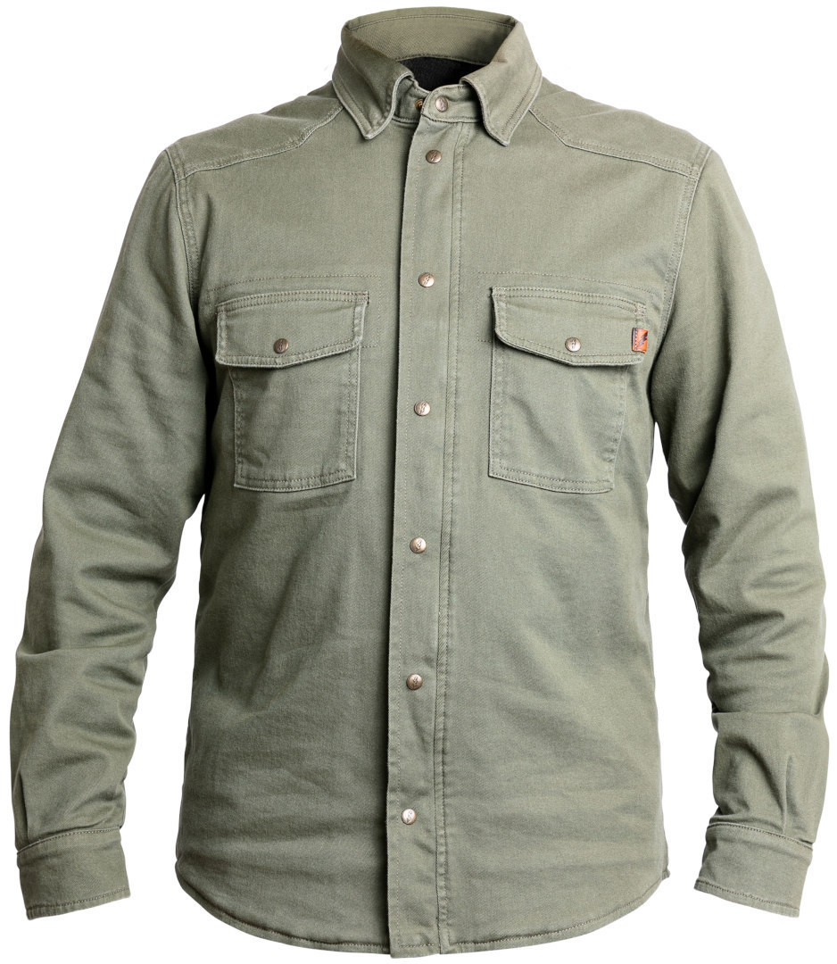 John Doe Motoshirt XTM Camicia da moto oliva S Figura 1