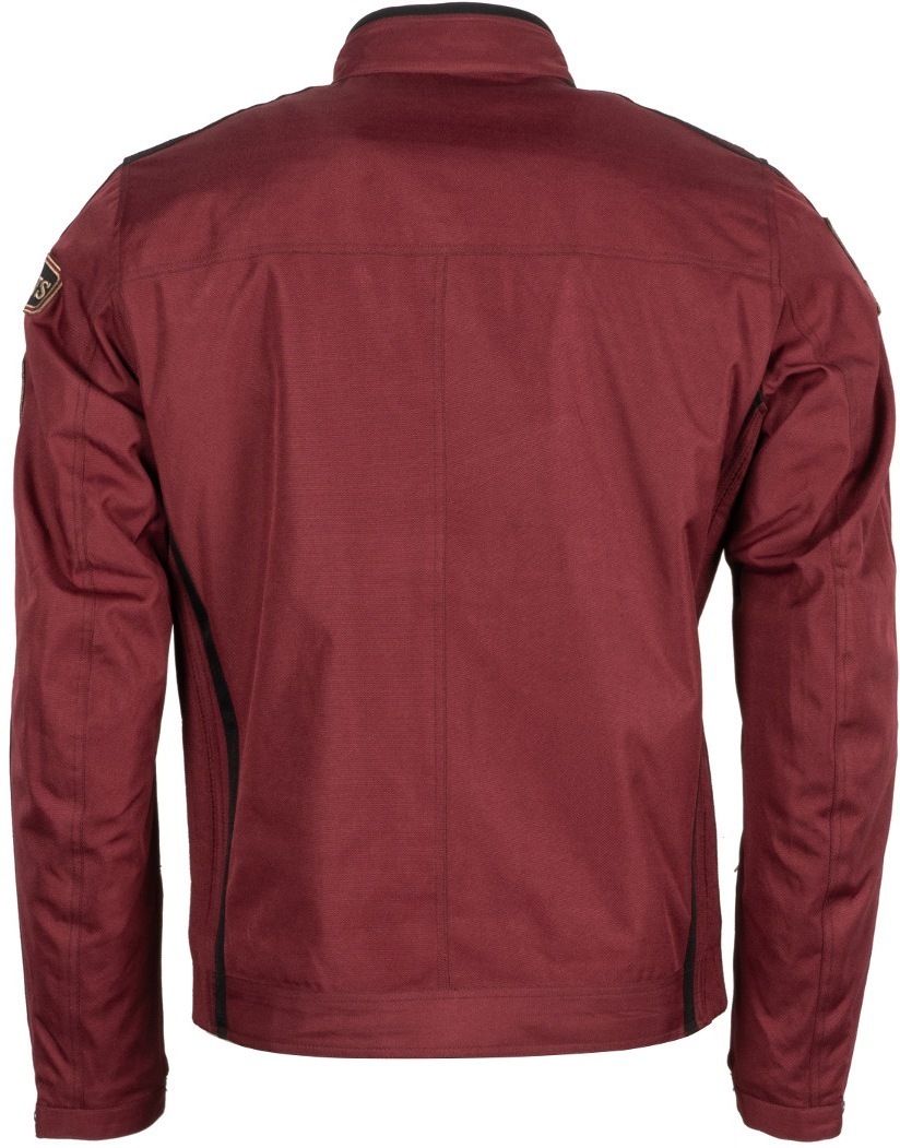 Helstons King Motorsykkel tekstil jakke Burgunderrød 4XL Figur 7