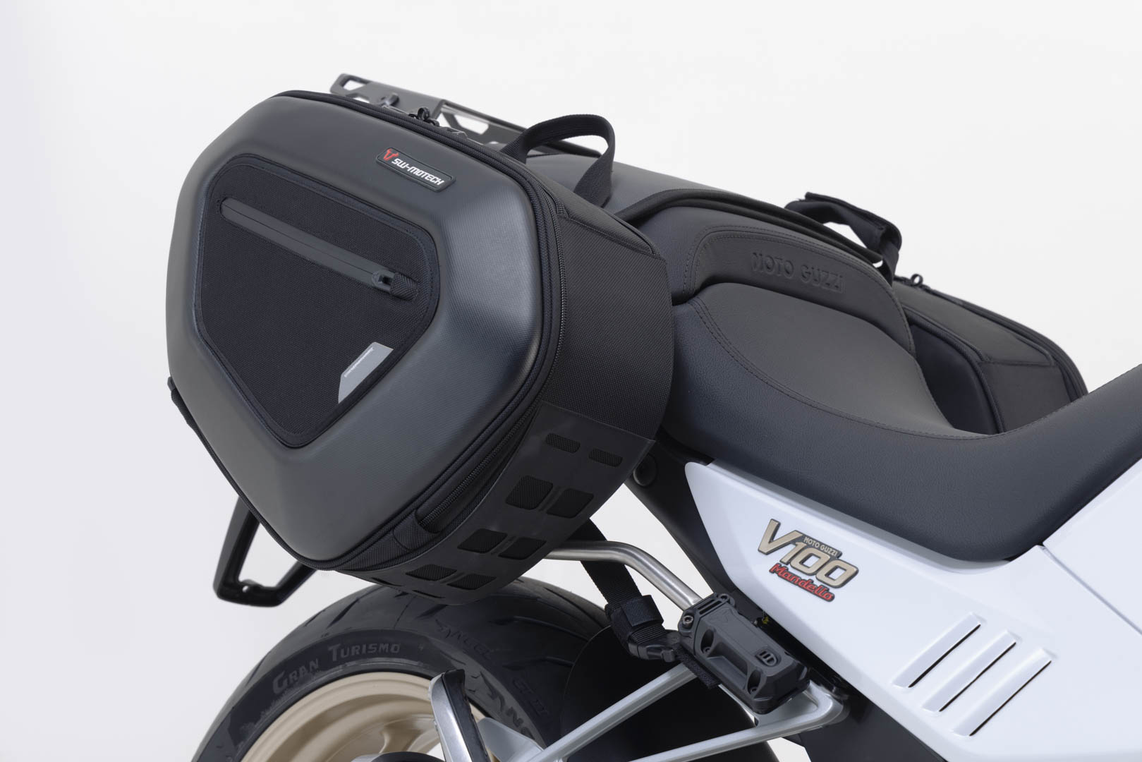 Set de geantă SW-Motech PRO BLAZE - Negru. Moto Guzzi V100 Mandello/S, Stelvio. Figura 3