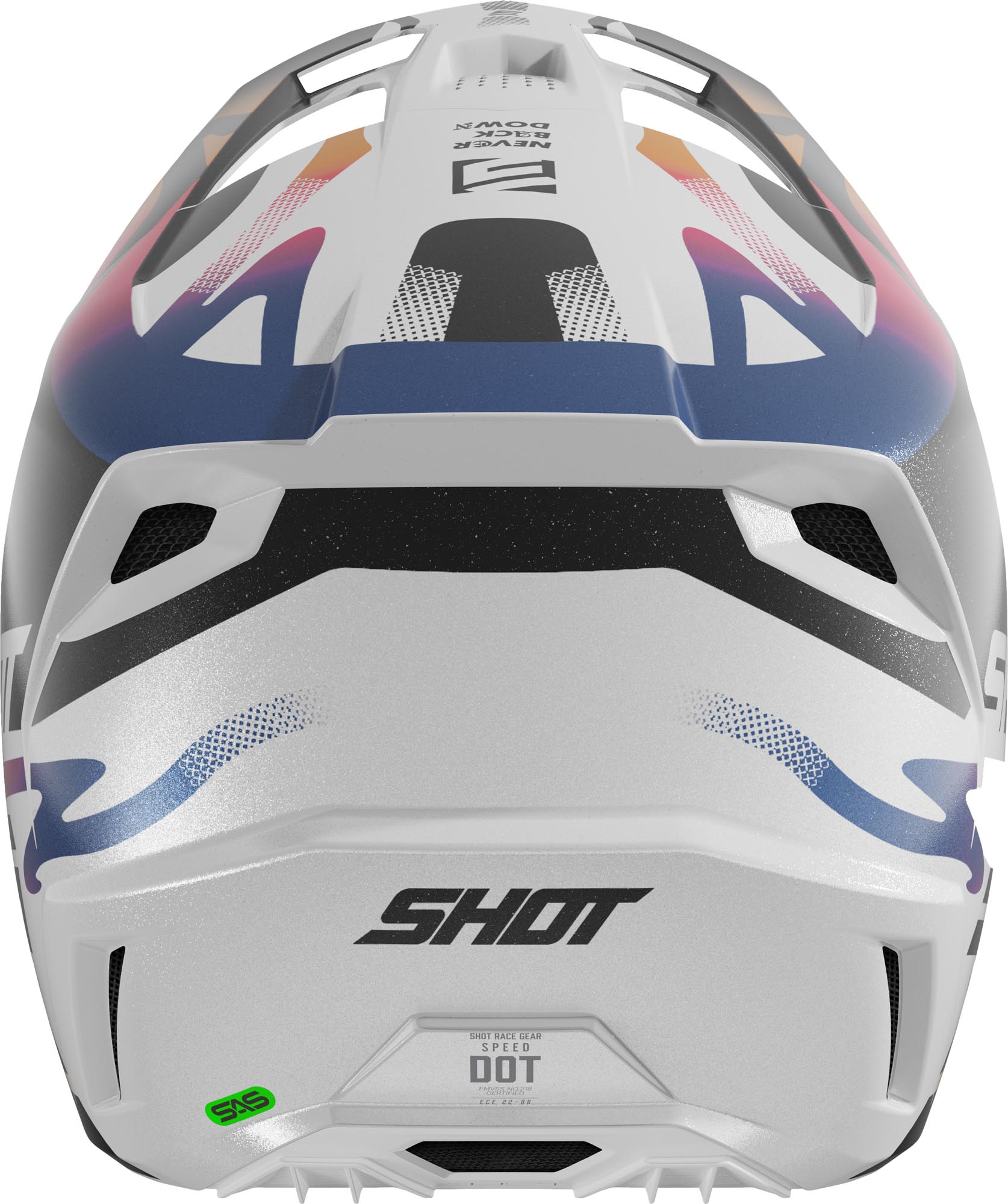 Shot Speed Wave Motorcross helm M (57/58) Figuur 3