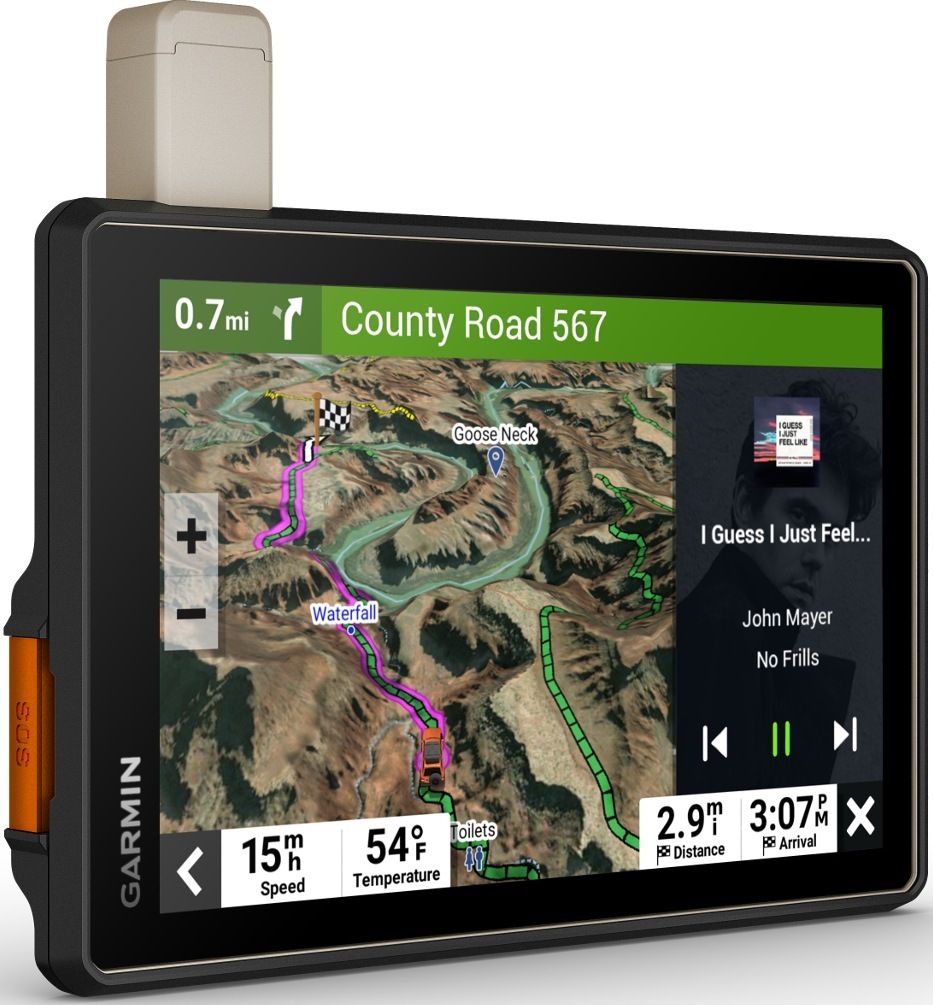 Garmin TREAD® Overland Edition Sistem de navigație Figura 9