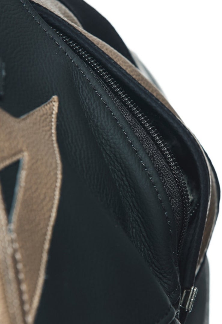 Dainese Avro 4 2-delt motorcykel læderdragt sort/grå 62 Figur 5