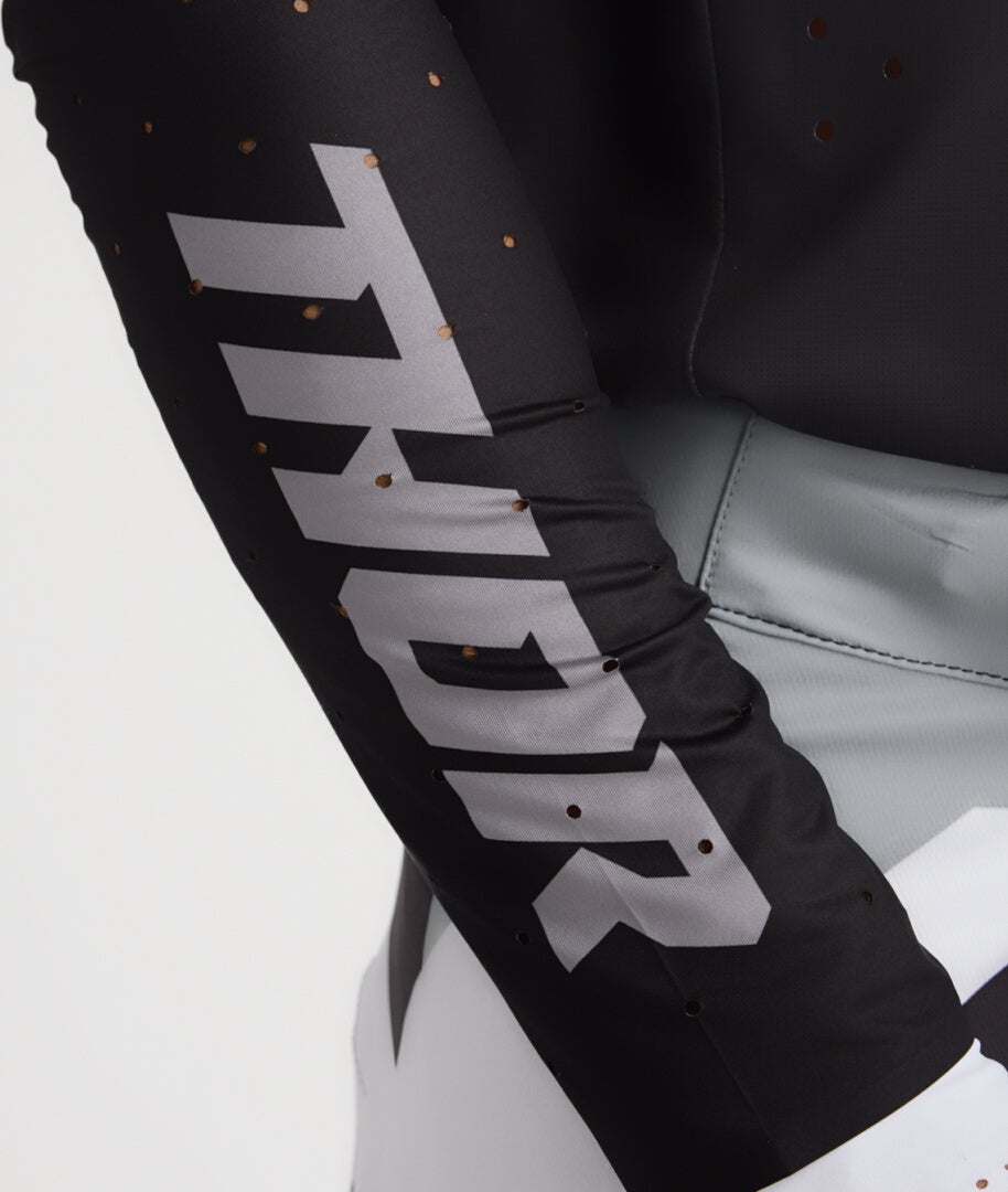 Thor Sportmode Brave Motokrosový dres černobílá XL Obrázek 10