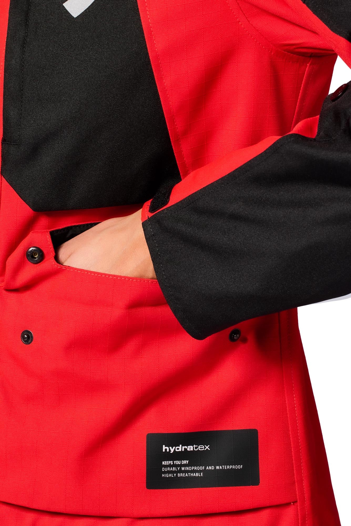 Revit Convergent H2O wasserdichte Damen Motorrad Textiljacke rot/schwarz 44 Abbildung 11