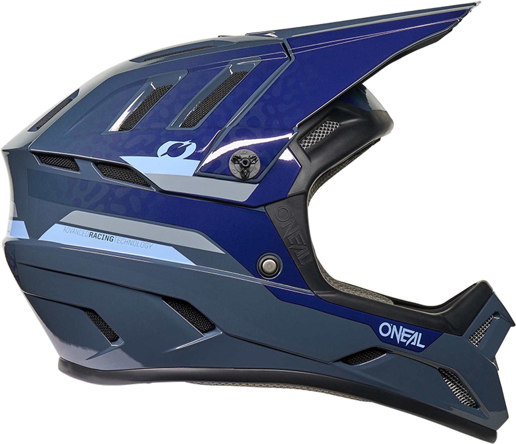 Oneal Backflip Blizzard Downhill Helm blau S (55/56) Abbildung 5