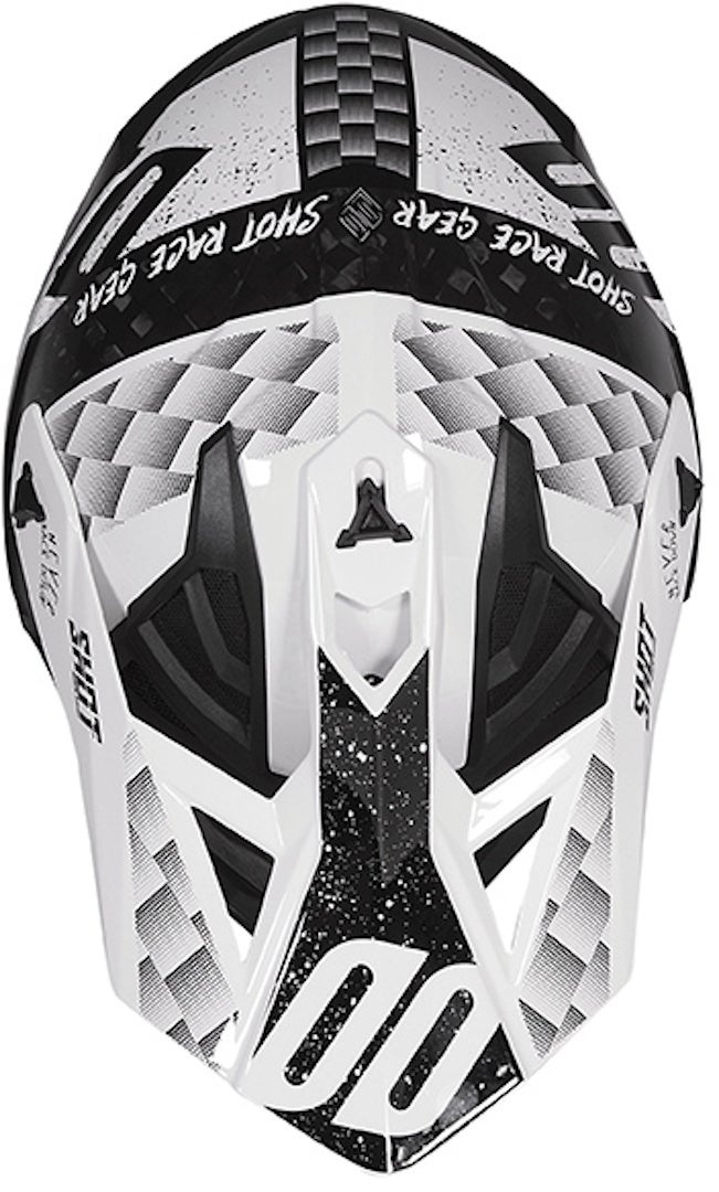 Shot Lite Carbon Rush Casco Motocross nero S (55/56) Figura 2