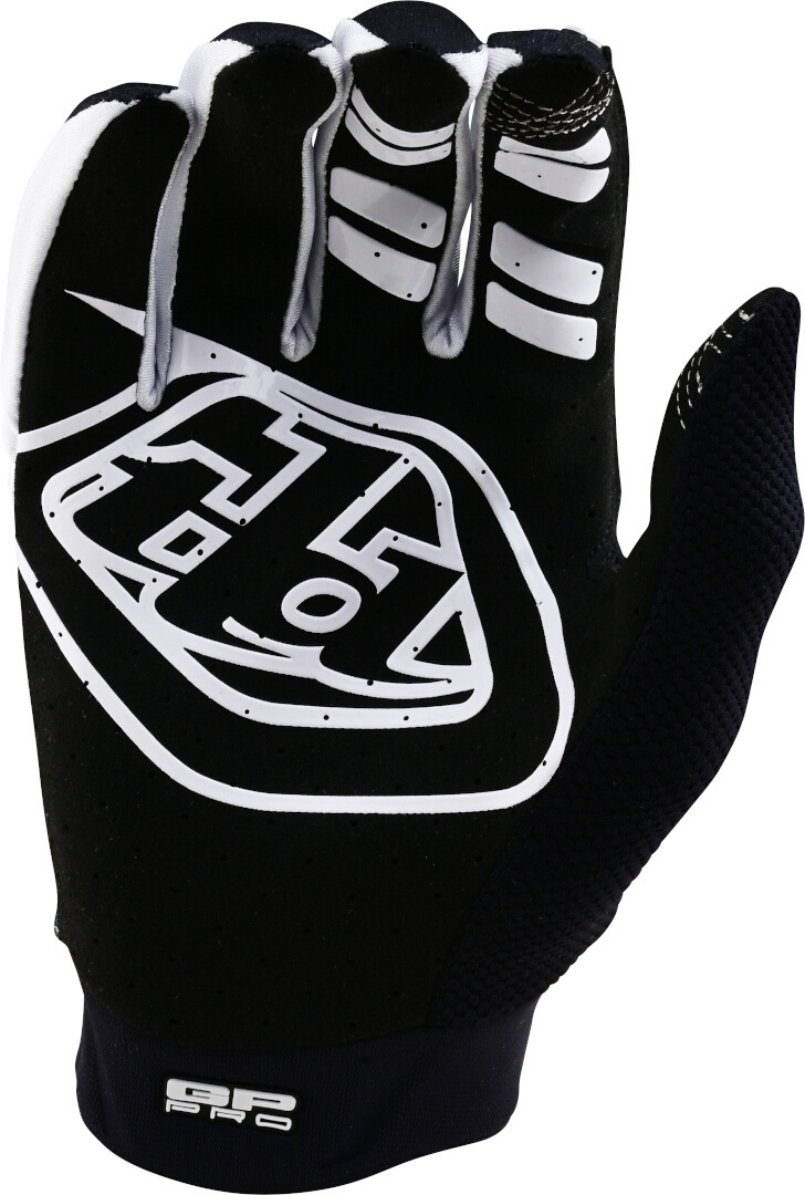 Troy Lee Designs GP Pro Solid Gants de motocross Noir/Blanc S Figure 2