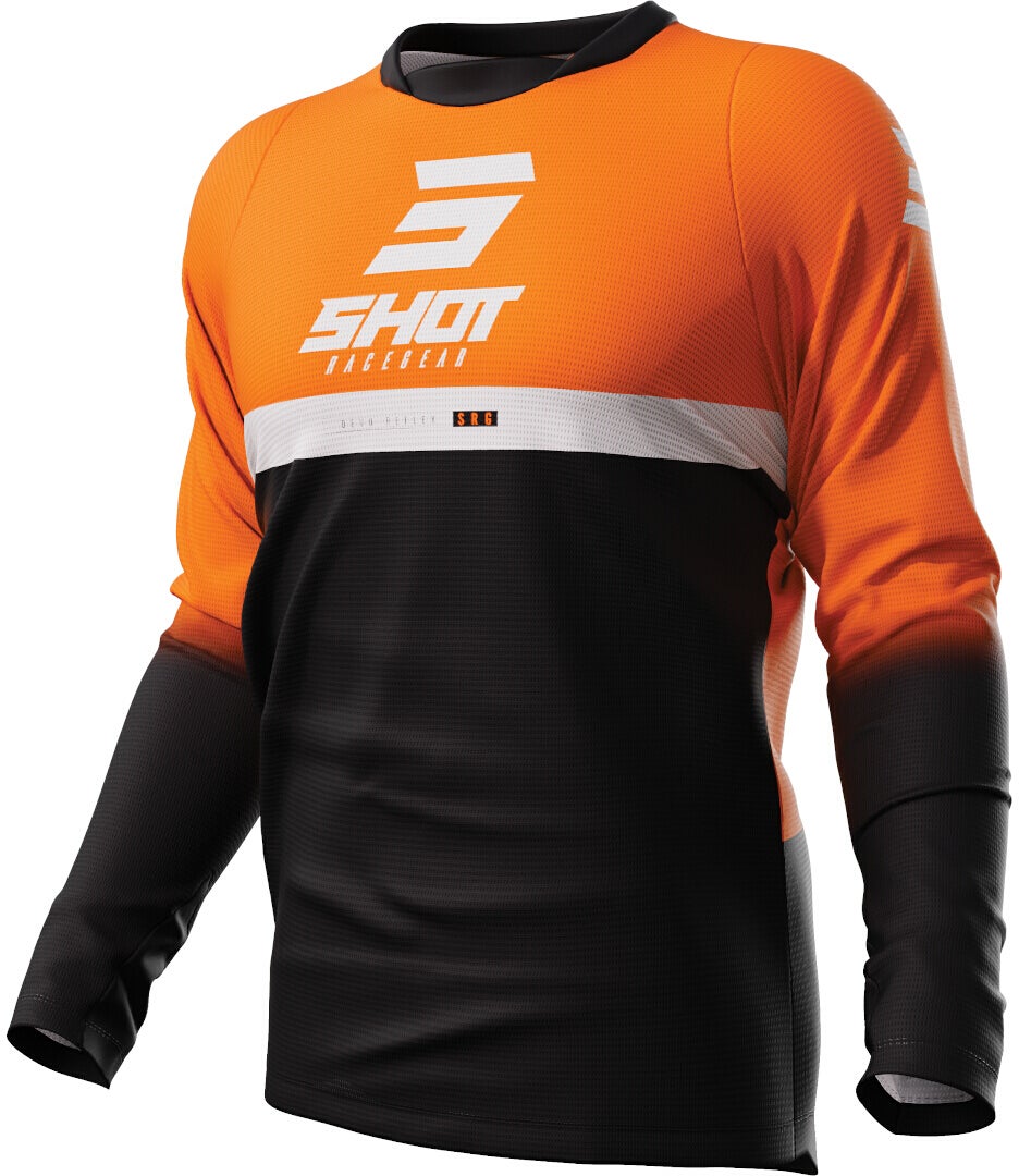 Shot Devo Reflex Motocross trøje sort/orange XXL Figur 1