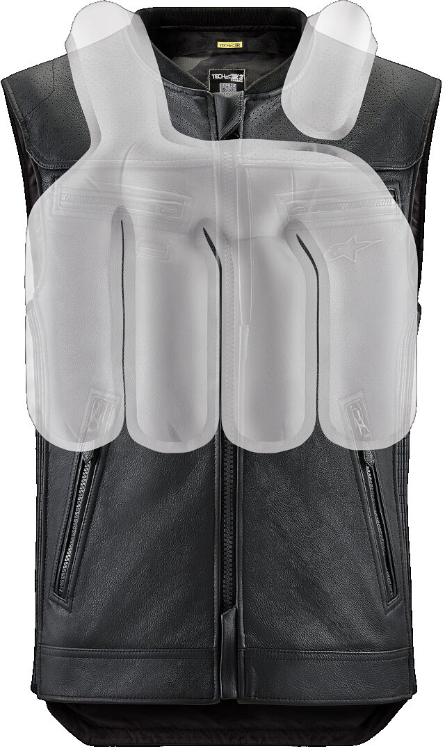 Alpinestars Tech-Air 3 V2 Leather Airbag väst XL Figur 4